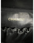 Chanel Vanity Cosmetic Case Black Caviar Leather Bag