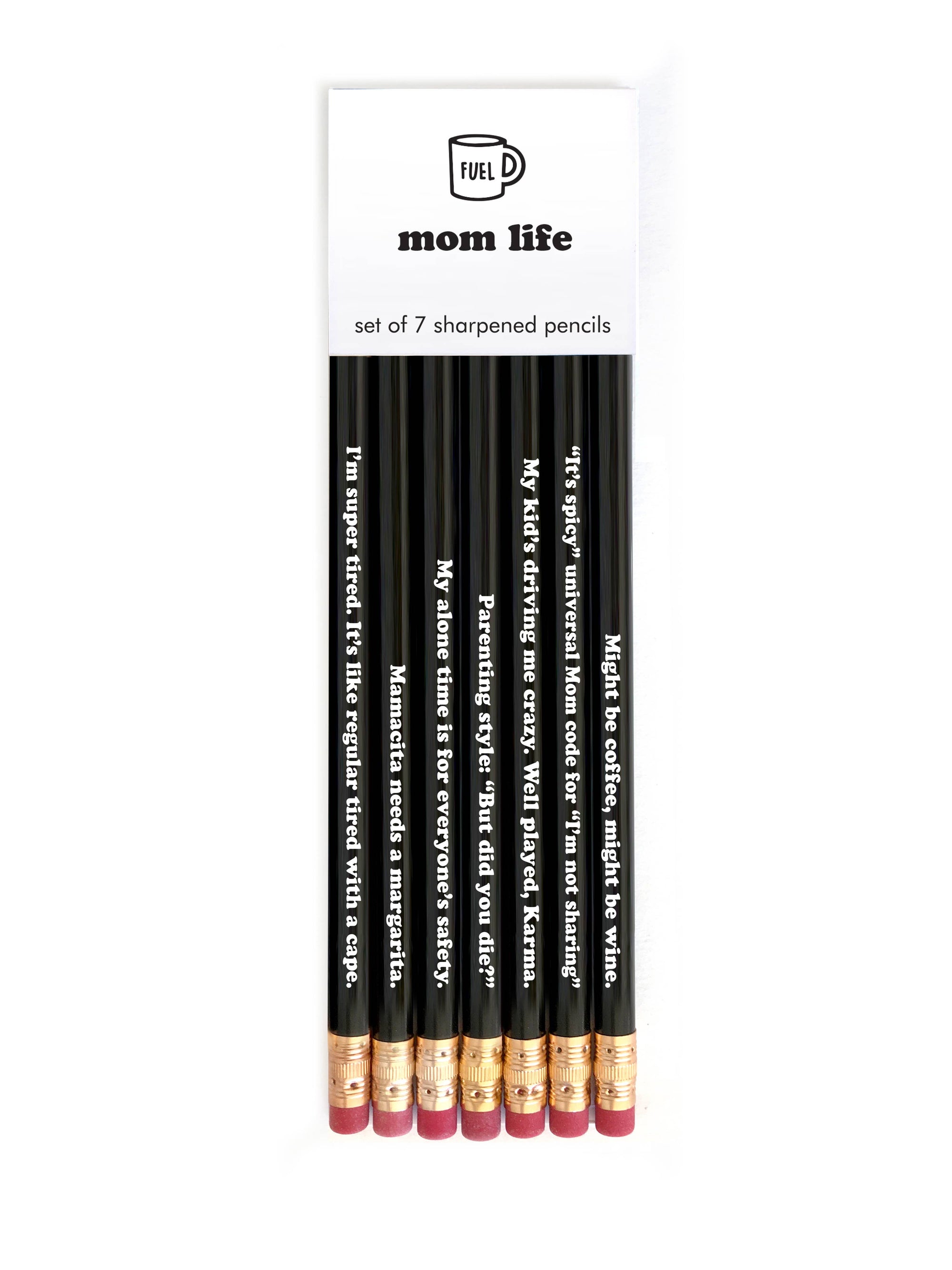 Mom Life Pencil Set