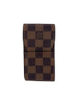 LOUIS VUITTON Damier Ebene Cigarette Card Cosmetic Case Pouch