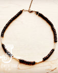 **Genuine Freshwater Pearl Boho Western Choker Necklace