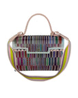 Delvaux PVC Tempete The Eye Catcher Multicolor Satchel Bag