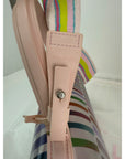 Delvaux PVC Tempete The Eye Catcher Multicolor Satchel Bag