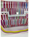Delvaux PVC Tempete The Eye Catcher Multicolor Satchel Bag