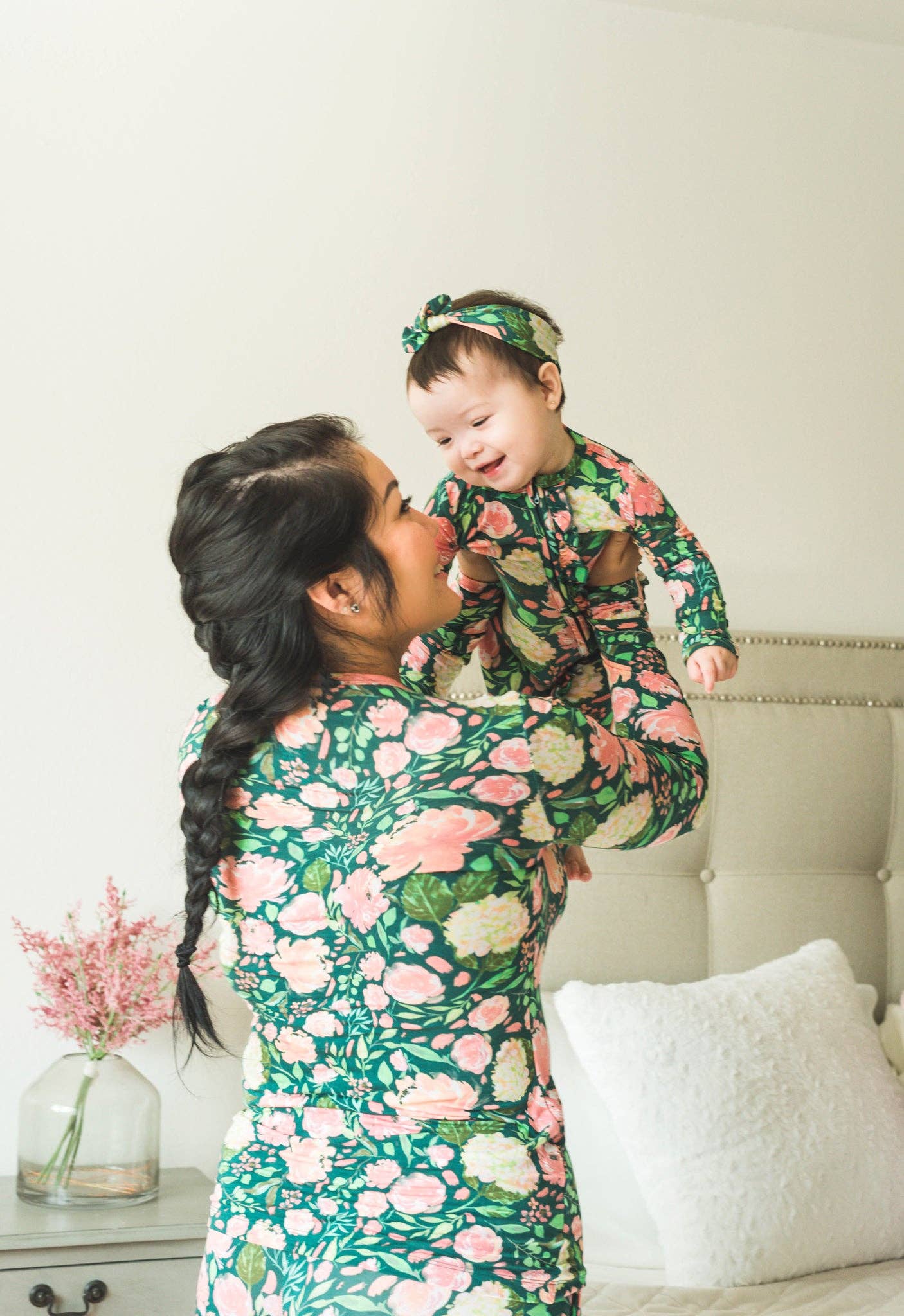Jolie Floral Ruffle Zip One Piece