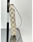 Louis Vuitton Pochette Accessories White  Damier Azur Bag
