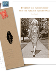 Fashion Show Birthday Card