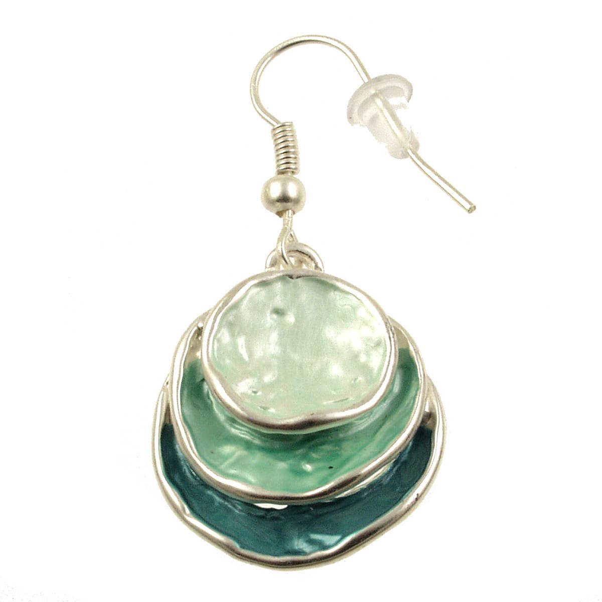 Three Circles Layered Earrings
