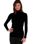 Tees By Tina Long Sleeve Mock Neck Turtleneck (800MN)