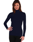 Tees By Tina Long Sleeve Mock Neck Turtleneck (800MN)