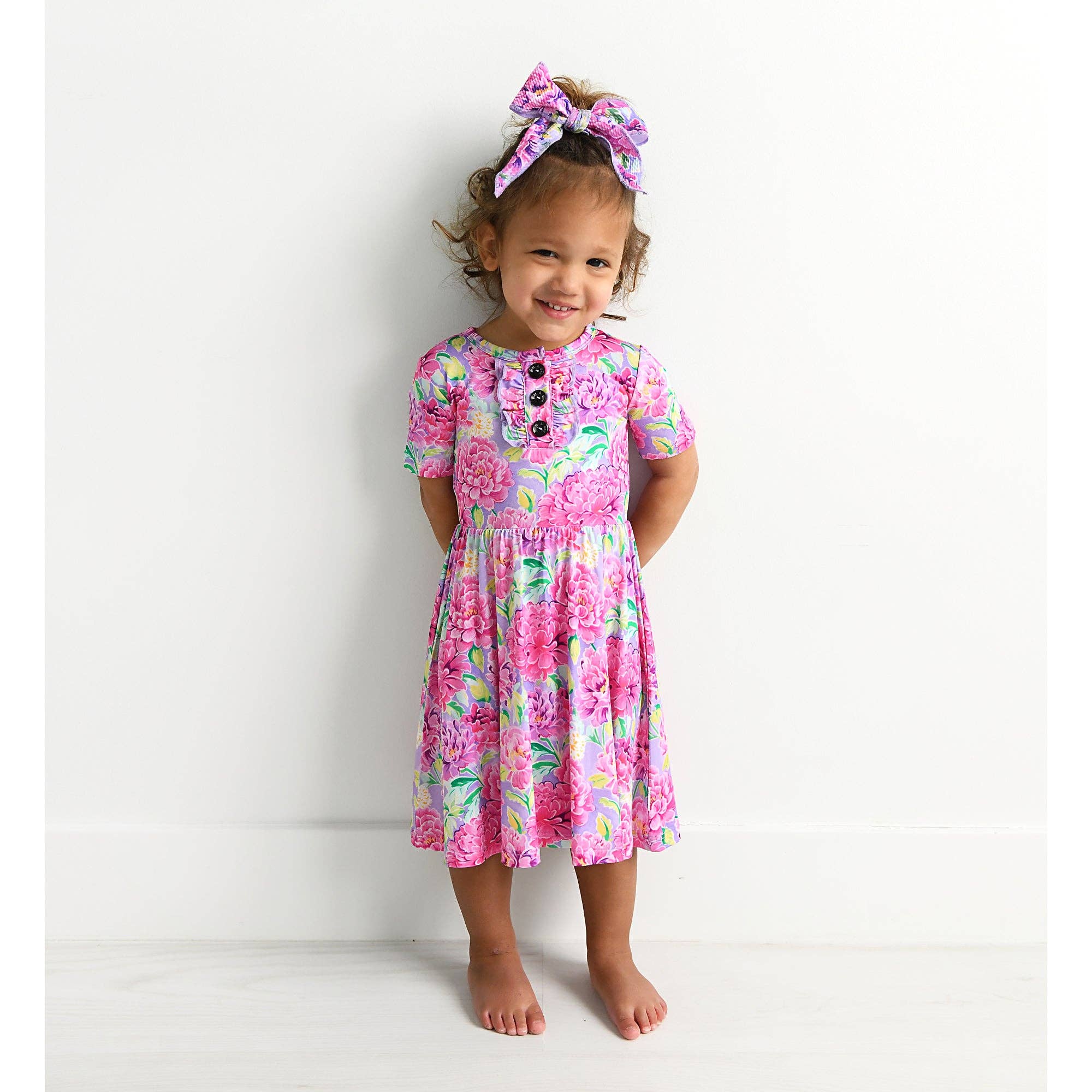 Bamboo Kids Girl Toddler Clothing Tutu Dress Delilah