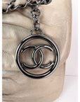 Chanel Lambskin Quilted Pile Ou Face Flap Beige Clair Shoulder Bag