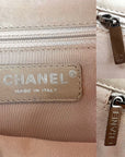 Chanel Lambskin Quilted Pile Ou Face Flap Beige Clair Shoulder Bag