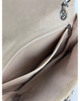 Chanel Lambskin Quilted Pile Ou Face Flap Beige Clair Shoulder Bag