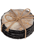 Grey Faux Agate Coaster (4 pc. set)