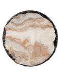 Grey Faux Agate Coaster (4 pc. set)