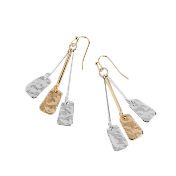 Raevyn Earrings - Mixed Metal