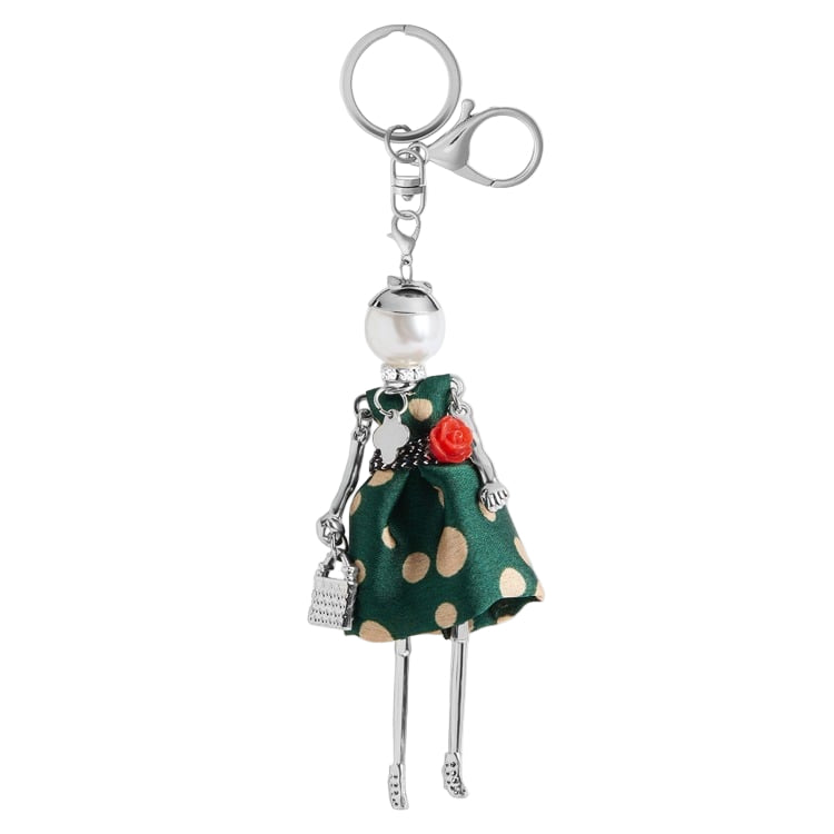 Charming Ladies Key Fob + Bag Charm - Pilar