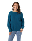 XS - Relaxed Ciana Pullover Sweater with Lattice..