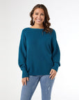 L/XL - Relaxed Ciana Pullover Sweater with...
