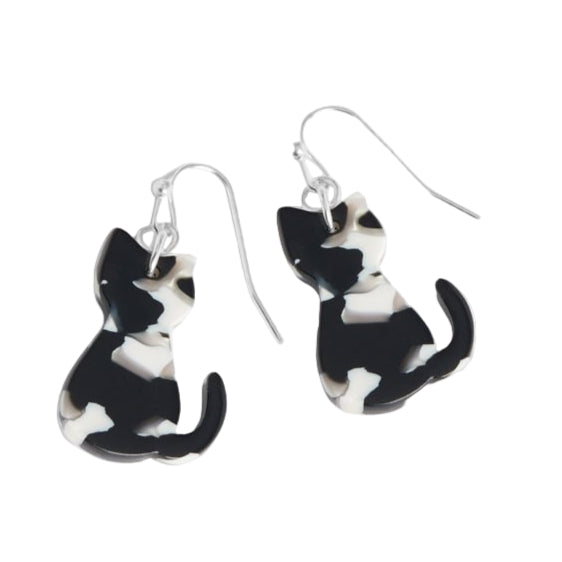 Whispers Tuxedo Cat Dangle