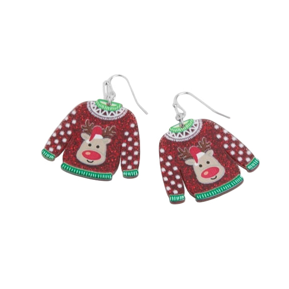 Whispers Rudolph Sweater Dangle