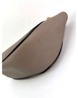 Chloe Small Drew Gray Grained Lambskin Leather Shoulder Cross-body Bag
