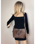 Louis Vuitton Damier Ebene Siena PM Shoulder Bag