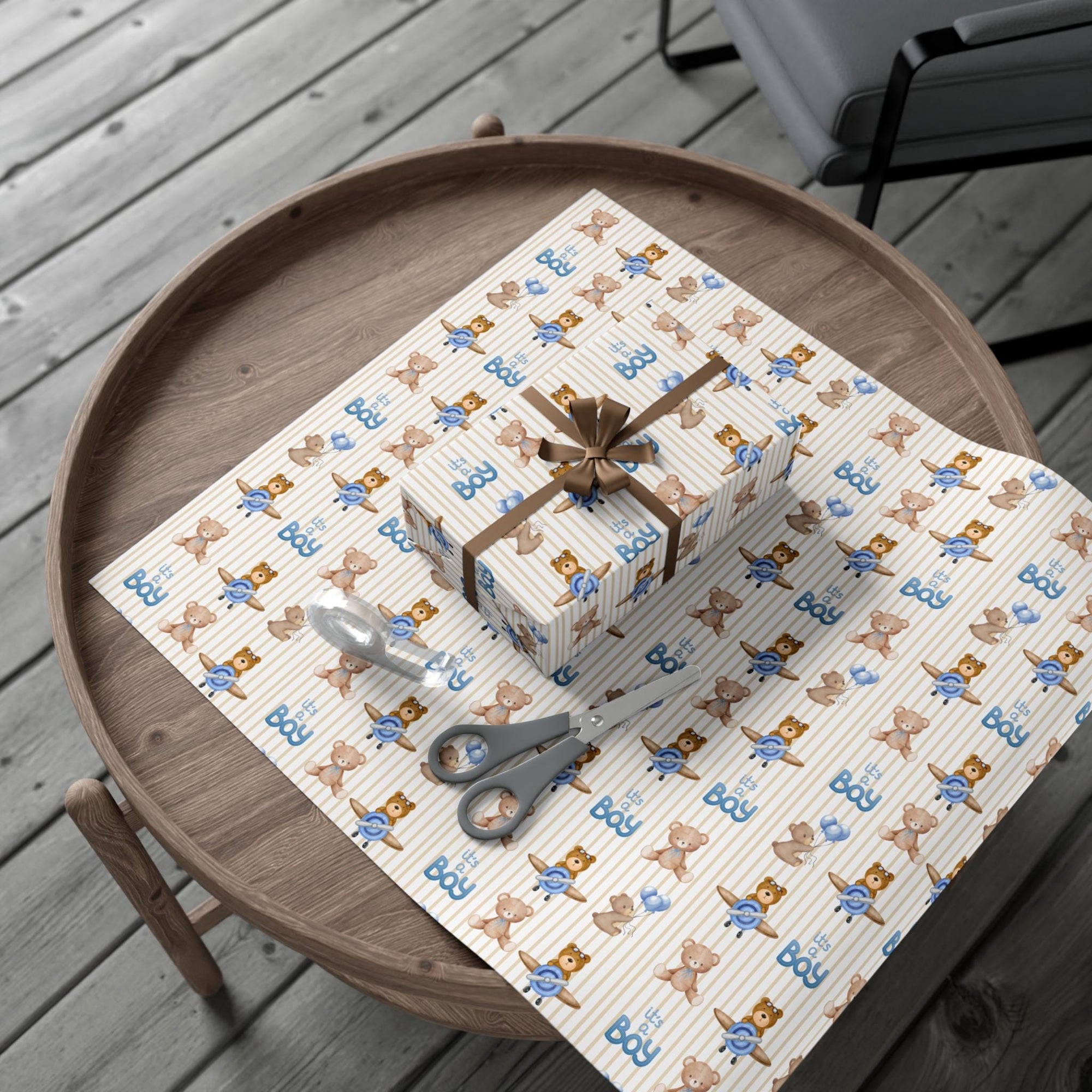 Baby Bear Gift Wrap