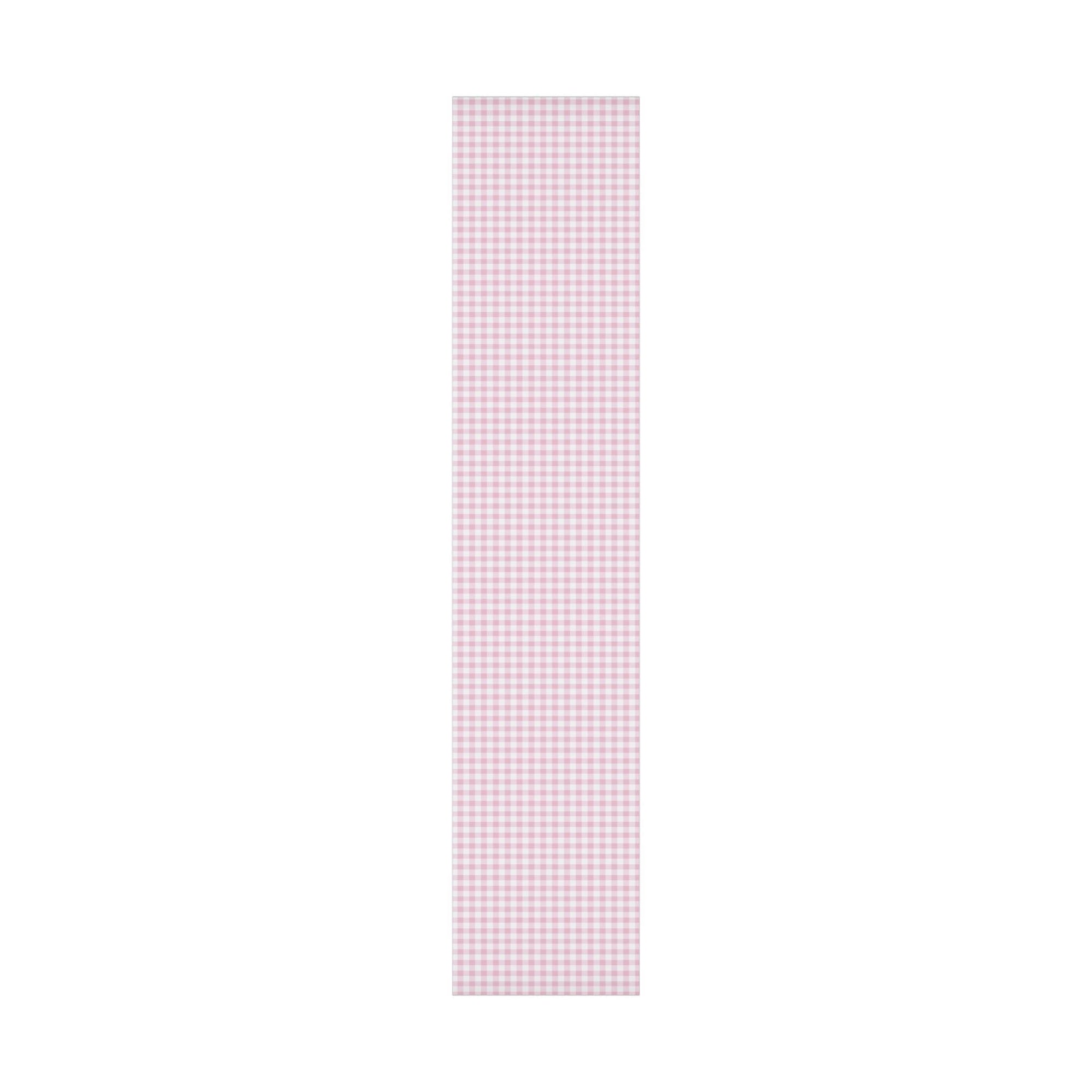 Light Pink Gingham Wrapping Paper