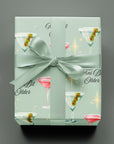 Martini Birthday Wrapping Paper – Tini Bit Older Theme
