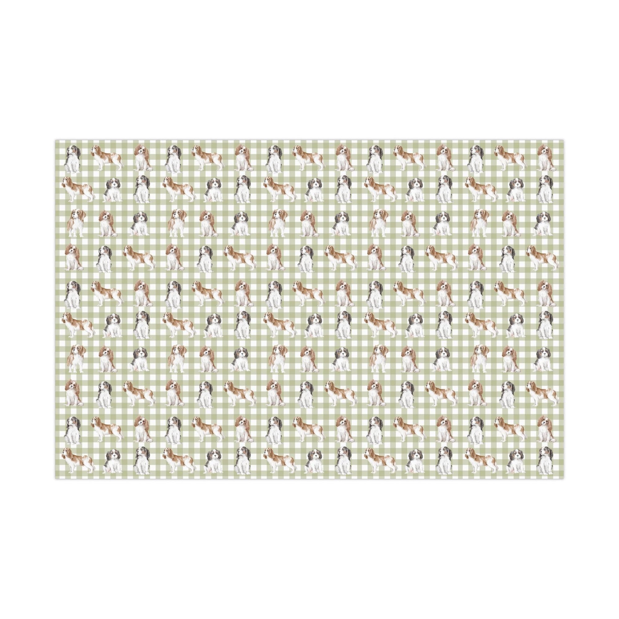 Cavalier King Charles Spaniel Wrapping Paper