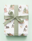 Christmas Dogs Wrapping Paper