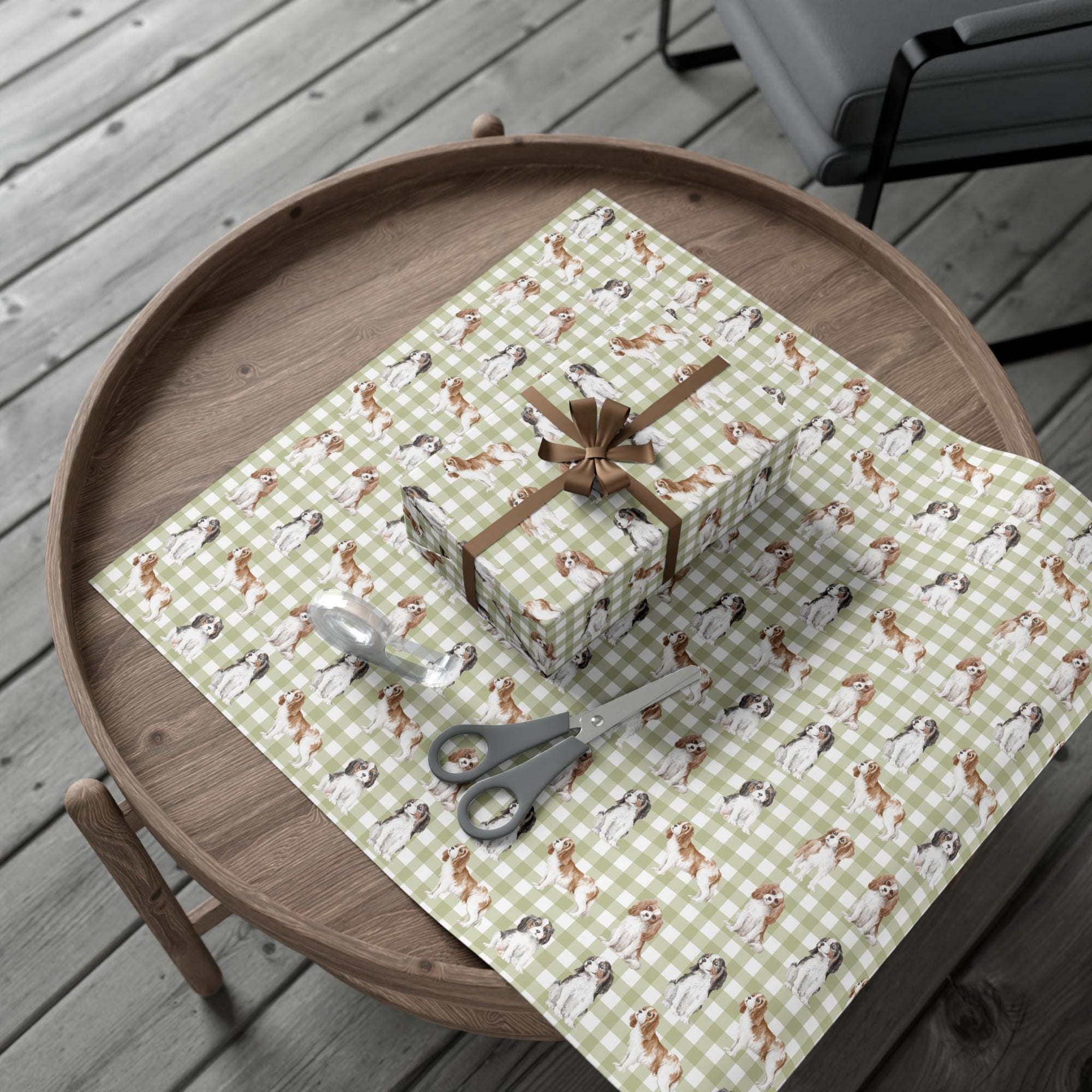 Cavalier King Charles Spaniel Wrapping Paper