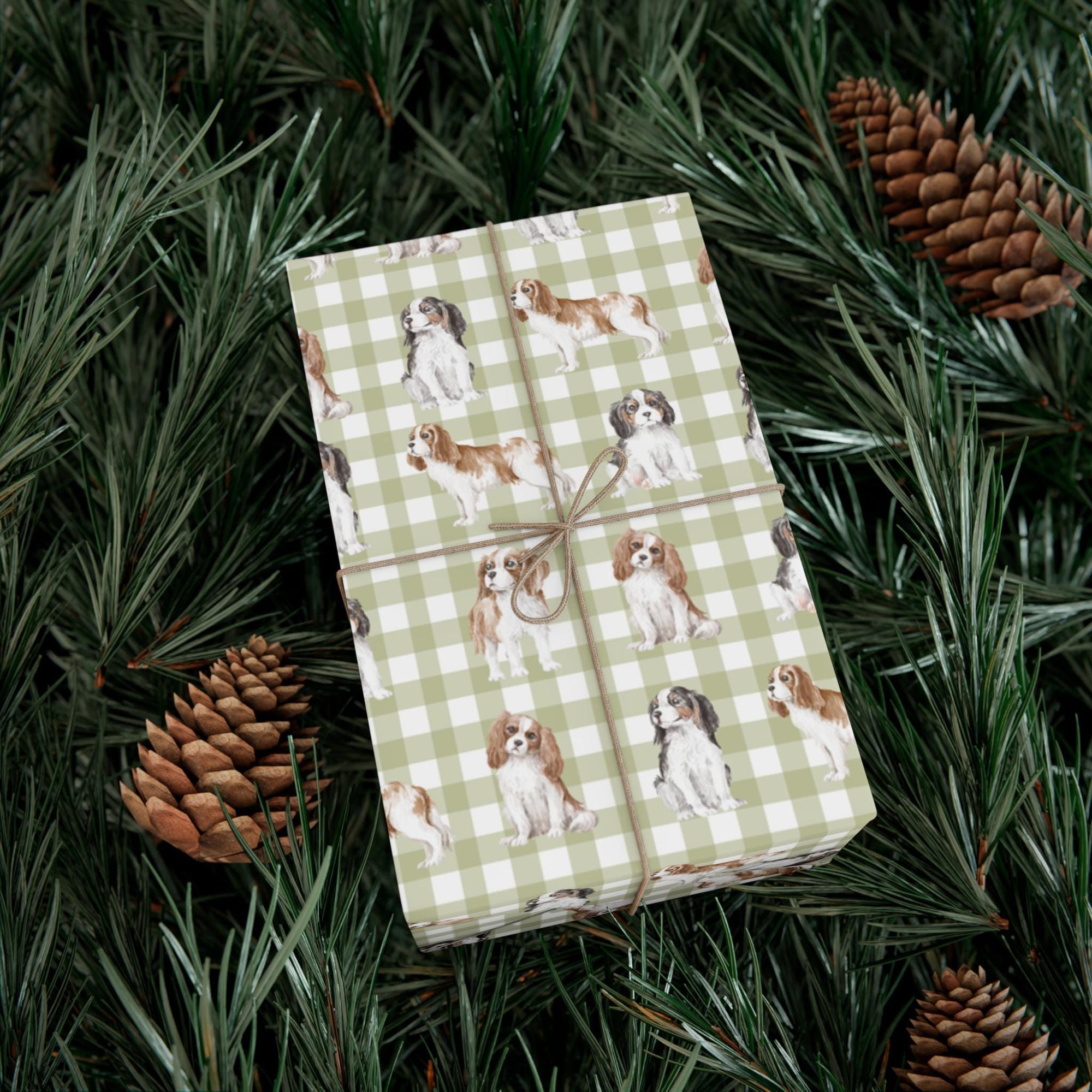 Cavalier King Charles Spaniel Wrapping Paper