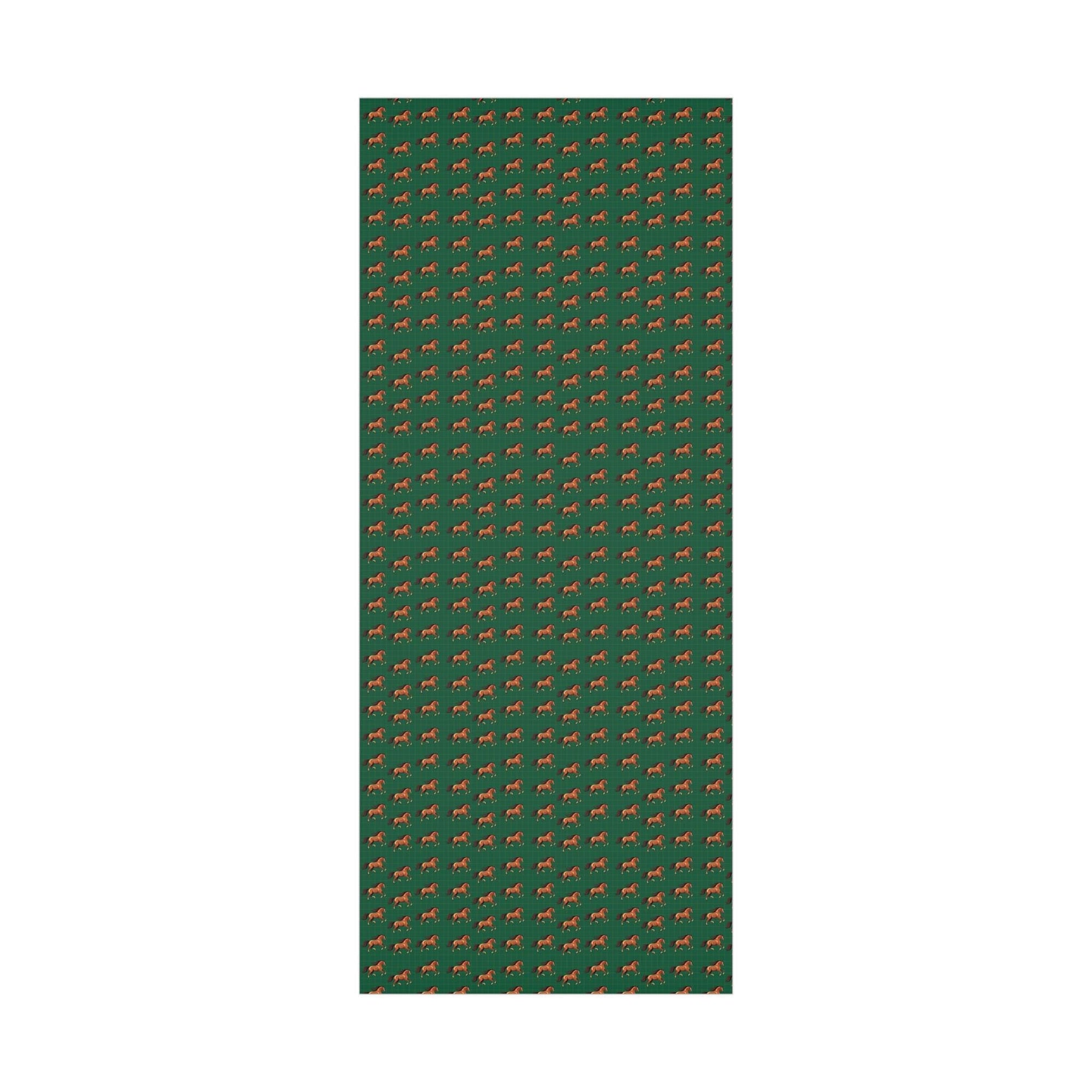 Elegant Horses Pattern Wrapping Paper