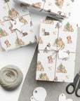 Christmas Dogs Wrapping Paper