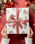 Christmas Dogs Wrapping Paper