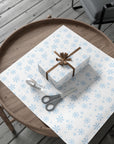 Blue Snowflake Wrapping Paper