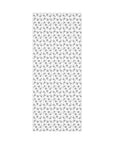 Black Snowflakes Wrapping Paper