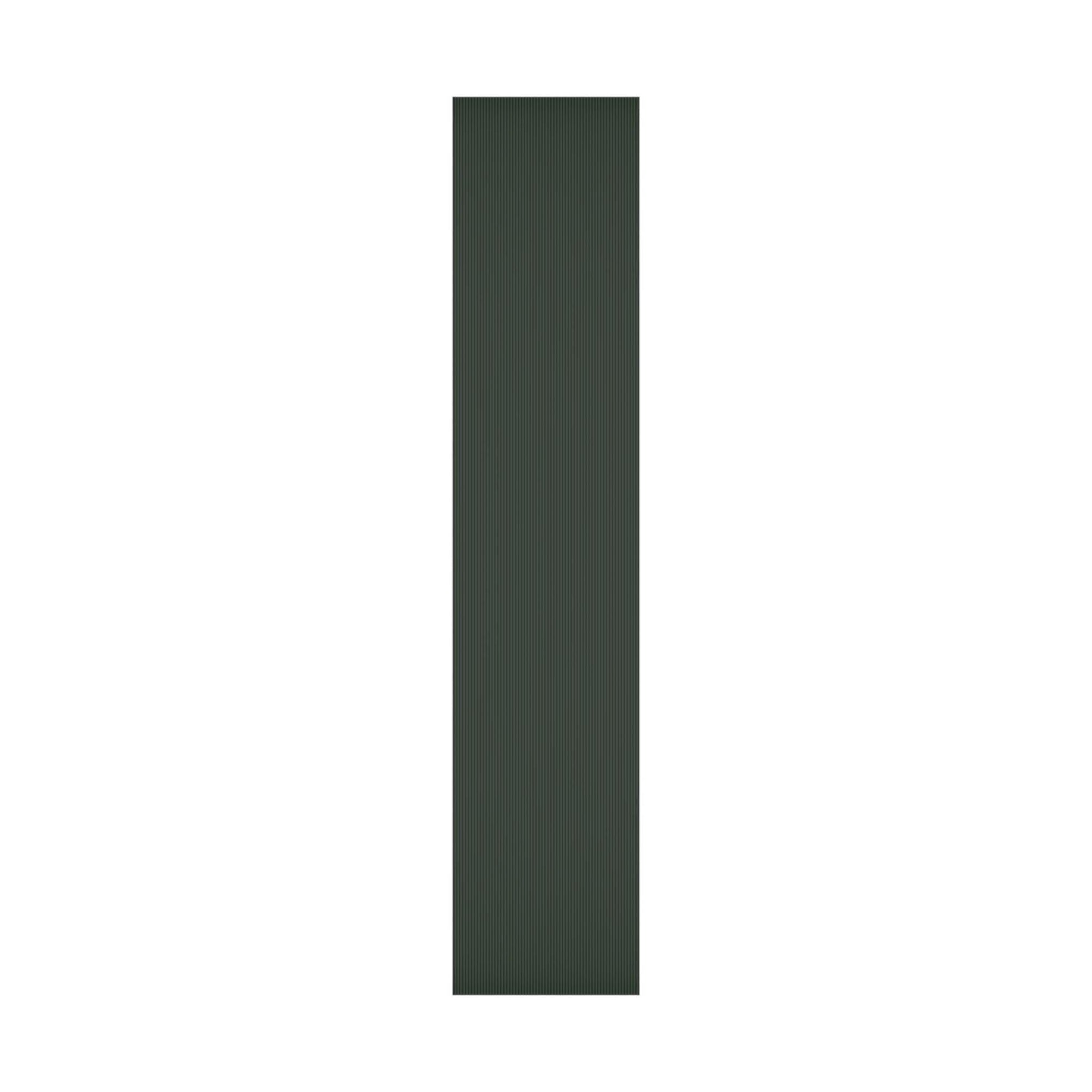 Dark Green Striped Holiday Wrapping Paper