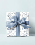 Chinoiserie Hanukkah Wrapping Paper
