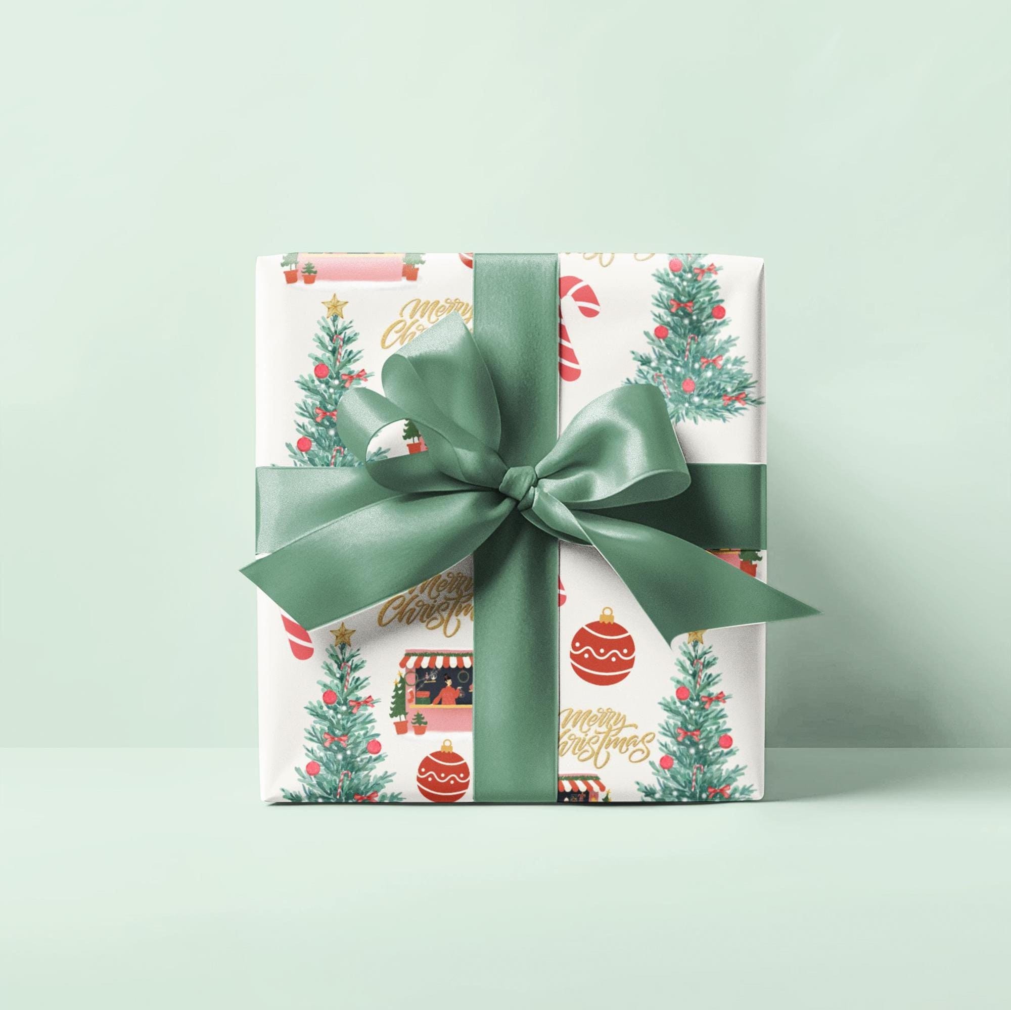 Christmas Shop Wrapping Paper
