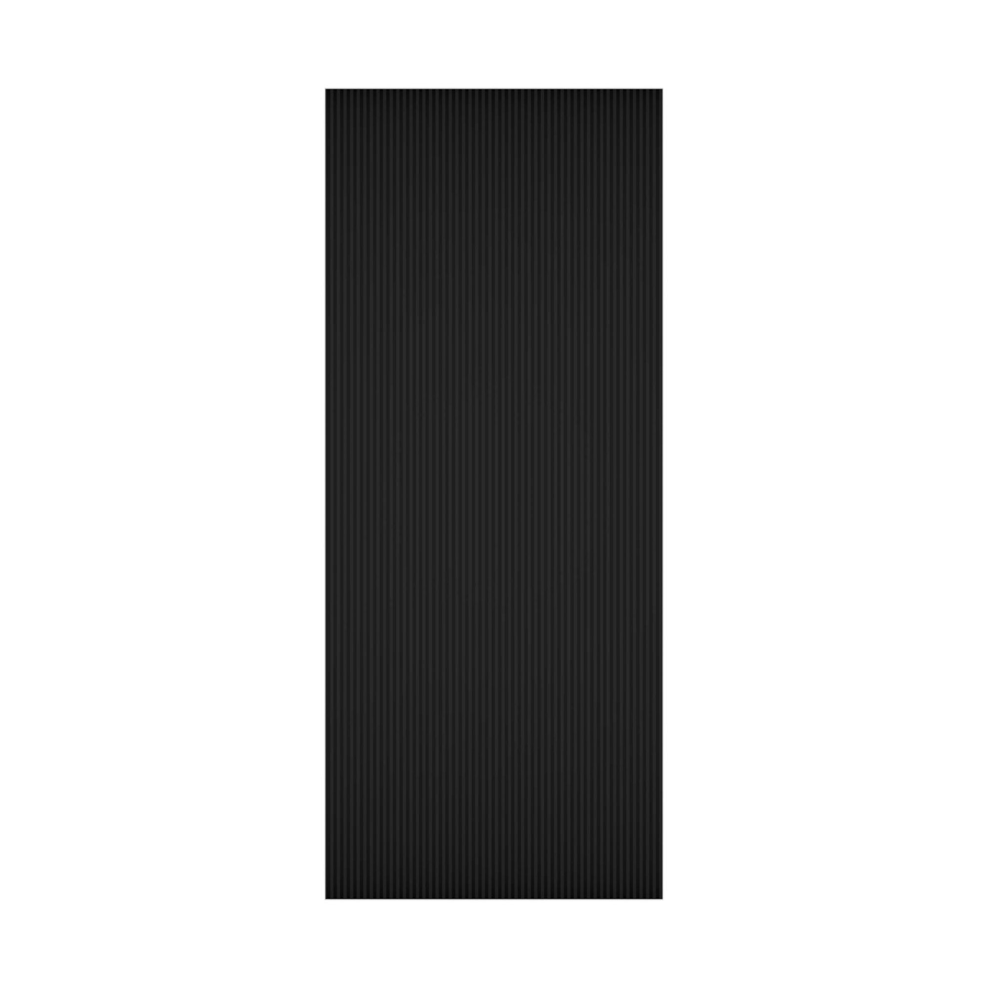 Black Striped Holiday Wrapping Paper