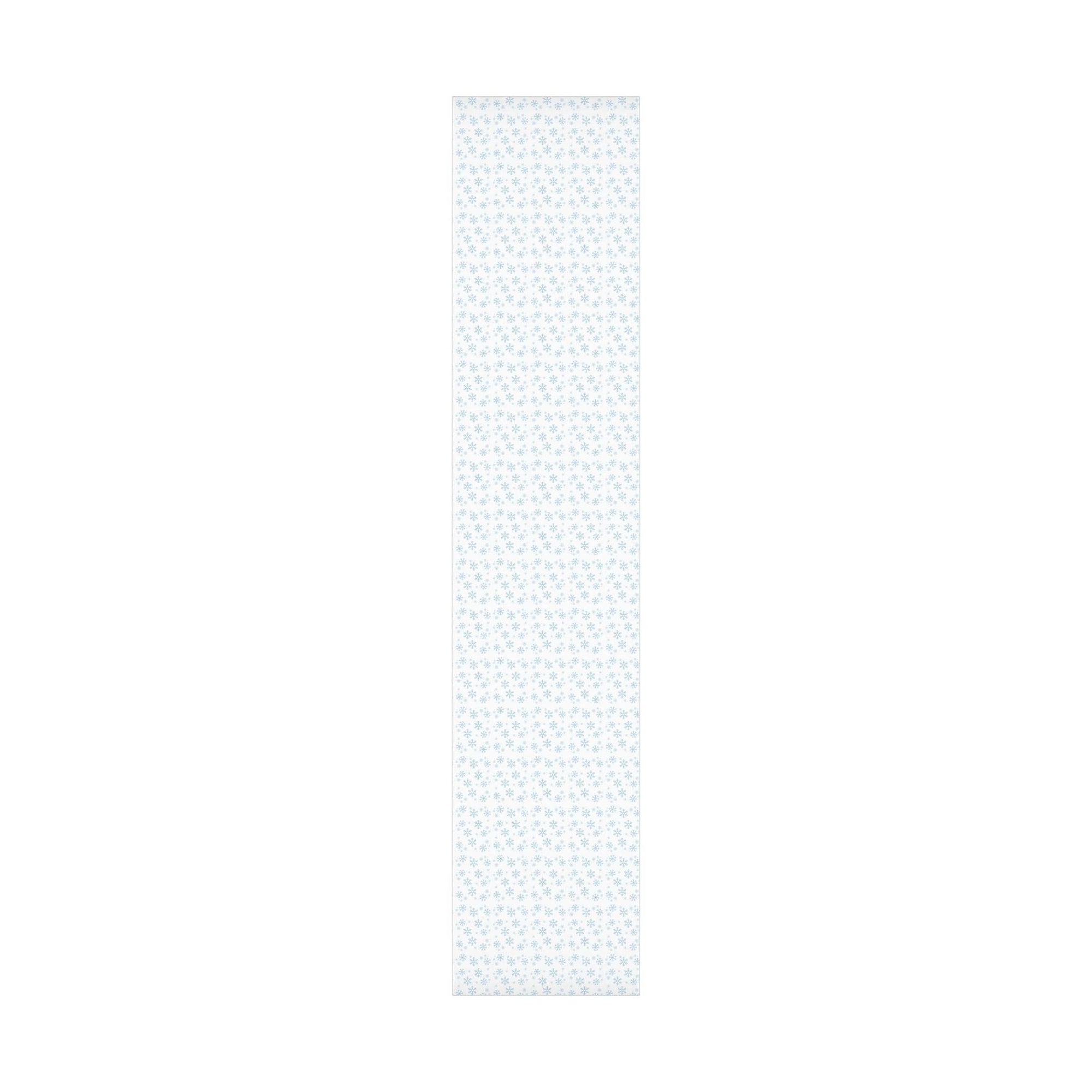 Blue Snowflake Wrapping Paper