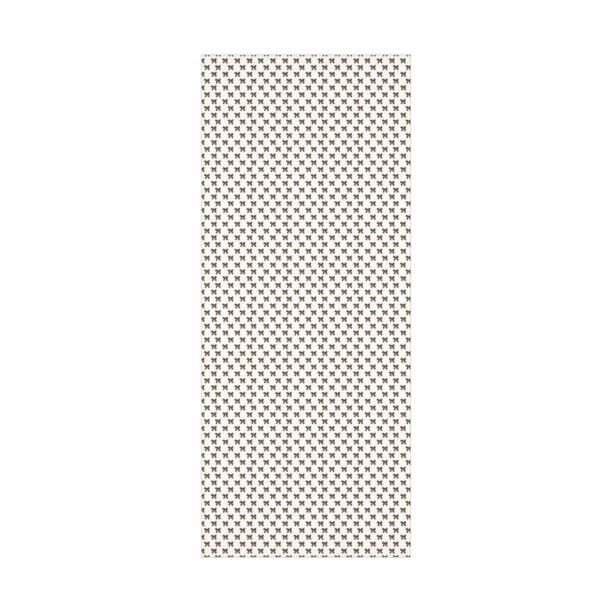 Leopard Print Bow Wrapping Paper