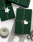 Hunter Green Solid Color Wrapping Paper
