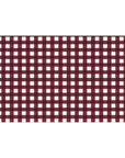 Burgundy Gingham Gift Wrap
