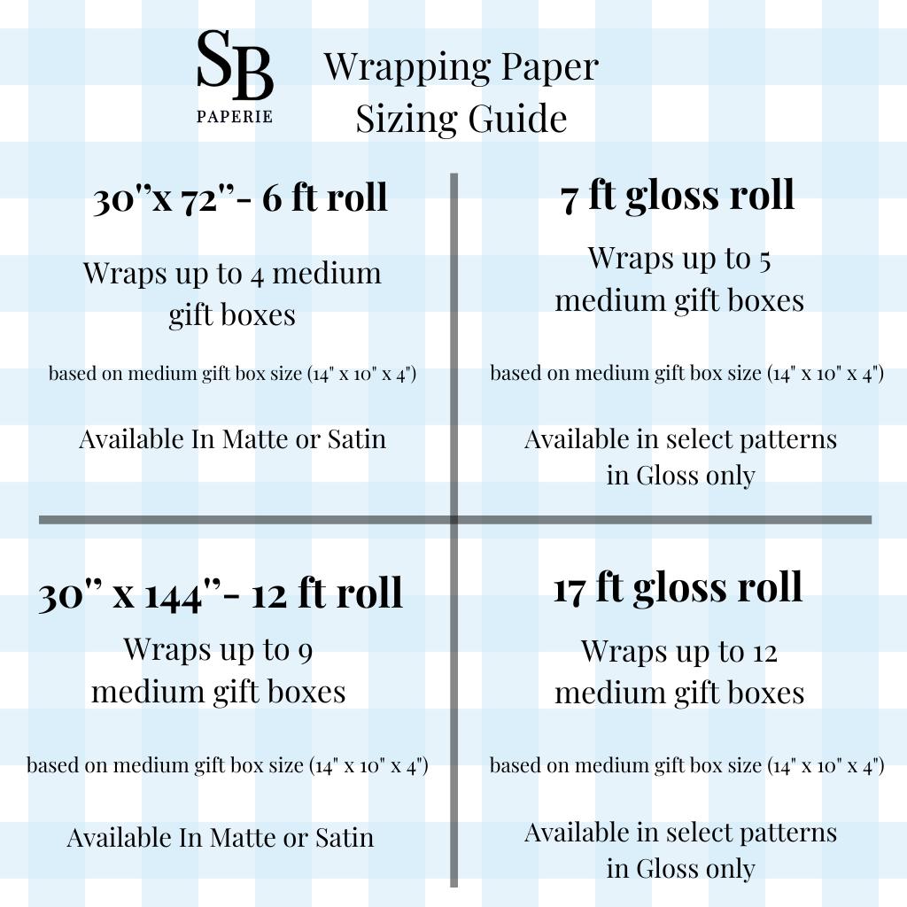 Hanukkah Wrapping Paper with Dreidel &amp; Menorah