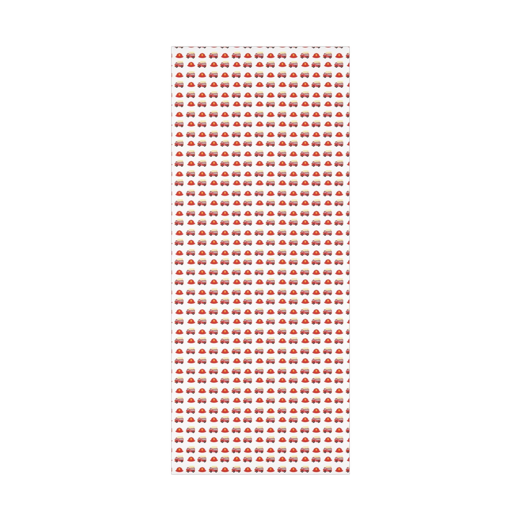 Firetruck Wrapping Paper