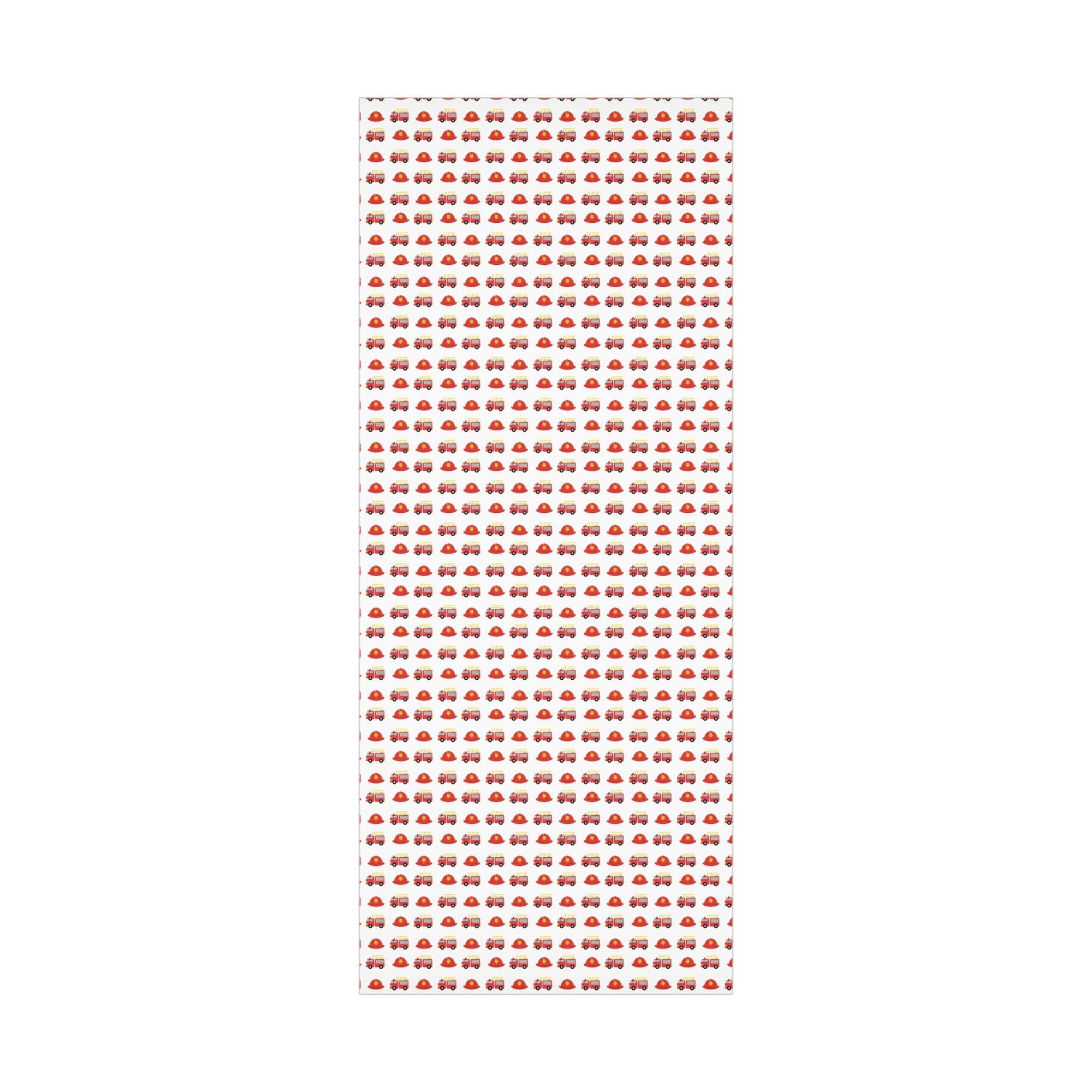Firetruck Wrapping Paper